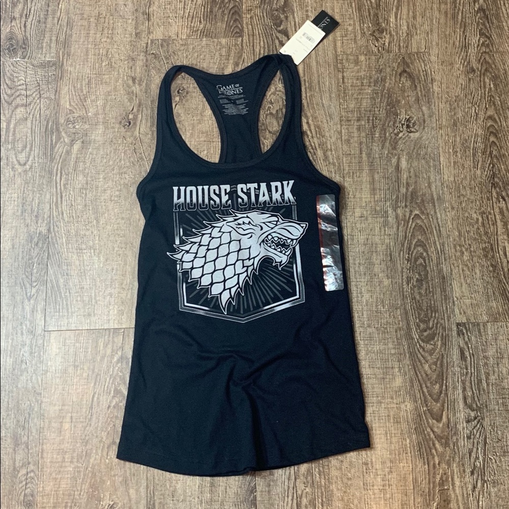NWT GAME OF THRONES Graphic Tank HOUSE STARK